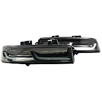 LF406 Driver and Passenger Side LED Tail Light, With bulb(s)