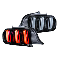 LF425 Driver and Passenger Side LED Tail Light, With bulb(s)