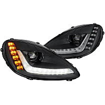 LF460.2 Driver or Passenger Side Halogen/LED Headlight, With bulb(s)