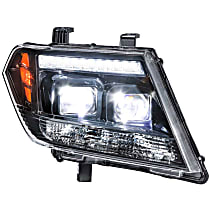 LF475 Driver or Passenger Side Halogen/LED Headlight, With bulb(s)