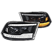 LF520-ASM Driver or Passenger Side Halogen/LED Headlight, With bulb(s)
