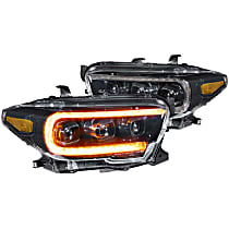 LF530.2-A-ASM Driver or Passenger Side Halogen/LED Headlight, With bulb(s)