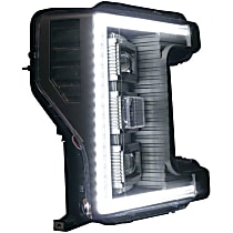 LF554 Driver or Passenger Side Halogen/LED Headlight, With bulb(s)