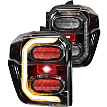 LF700 Driver and Passenger Side LED Tail Light, With bulb(s)