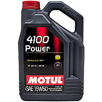 100273 4100 Power 15W50 Series Motor Oil - Synthetic 5 Liters Sold individually