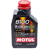 107210 Synthetic 8100 5W30 X-CLEAN EFE Series Motor Oil - Synthetic 1 Liter Sold individually