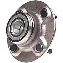 Rear, Driver or Passenger Side Wheel Hub, Non-ABS, With Bearing, Quality-Built OE Replacement