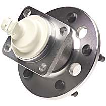 Rear, Driver or Passenger Side FWD, Wheel Hub Assembly, Axle Nut Torque Spec: N/R, With Bearing, Quality-Built OE Replacement