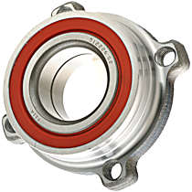 WH512226 Rear, Driver or Passenger Side Wheel Hub, 4 Lugs, With Bearing