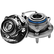 Rear, Driver or Passenger Side Wheel Hub, Non-ABS, FWD, Quality-Built Wheel Hub