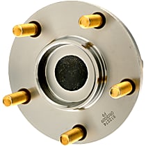 Rear, Driver or Passenger Side Wheel Hub, 4-Wheel ABS, With Bearing, Quality-Built OE Replacement