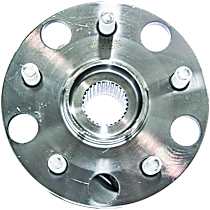 WH512337 Rear, Driver or Passenger Side Wheel Hub, 5 Lugs, With Bearing,, Quality-Built Wheel Hub