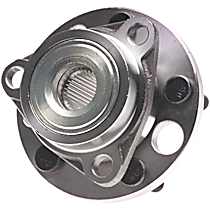 WH513017K Front, Driver or Passenger Side Wheel Hub, With Bearing, FWD, Quality-Built OE Replacement