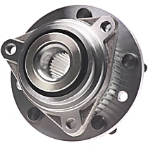 WH513061 Front, Driver or Passenger Side Wheel Hub, With Bearing,, Quality-Built OE Replacement