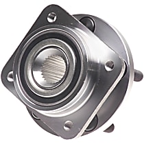 WH513075 Front, Driver or Passenger Side Wheel Hub, With Bearing,, Quality-Built OE Replacement