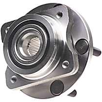 Front, Driver or Passenger Side Wheel Hub,  With 15 in Or 16 Wheels,  Assembly, Axle Nut Torque Spec: 180 Ft-Lbs / 244Nm, FWD, With Bearing, Quality-Built OE Replacement
