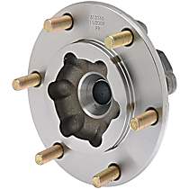 WH513165 Front, Driver or Passenger Side Wheel Hub, 6 Lugs, With Bearing,, Quality-Built Wheel Hub