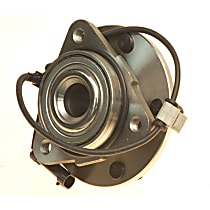 Front, Driver or Passenger Side Wheel Hub, RWD, With Bearing, Quality-Built OE Replacement