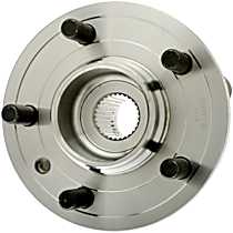 WH515067 Front, Driver or Passenger Side Wheel Hub, 5 Lugs, With Bearing,, Quality-Built Wheel Hub