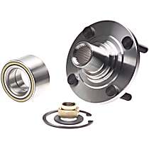 WH518503 Front, Driver or Passenger Side Wheel Hub, With Bearing,, Quality-Built OE Replacement