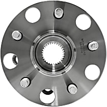 WH590514 Rear, Driver or Passenger Side Wheel Hub, With Bearing,, Quality-Built Wheel Hub