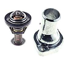 Thermostat Housing, Temperature 185F; Oe Specified Temperature, 6 Cyl 3.5L, Fail-Safe Series - 