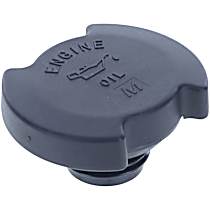 MO100 Oil Filler Cap - Black, Plastic, Direct Fit, Sold individually