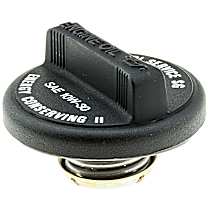 MO116 Oil Filler Cap - Black, Metal, Plastic and Rubber, Direct Fit, Sold individually