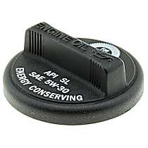 MO122 Oil Filler Cap - Black, Plastic, Direct Fit, Sold individually