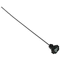 Oil Filler Cap - Silver and Black, Metal, Plastic and Rubber, Direct Fit, Sold individually