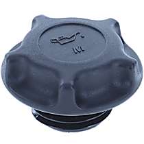 Oil Filler Cap - Black, Plastic and Rubber, Direct Fit, Sold individually