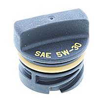 MO201 Oil Filler Cap - Black, Plastic, Direct Fit, Sold individually