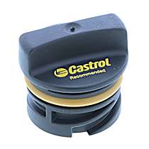 MO204 Oil Filler Cap - Black, Plastic, Direct Fit, Sold individually