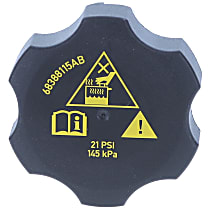 T116 Coolant Reservoir Cap - Direct Fit, Sold individually