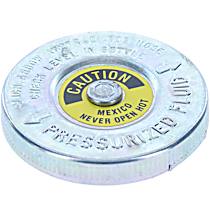 Radiator Cap - Stainless steel and rubber, Sold individually