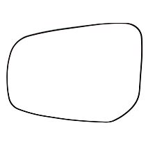 Mirror Glass Driver Side, Heated, Without Blind Spot Feature, Without Turn Signal Light