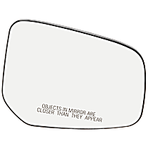 Mirror Glass Passenger Side, Non-Heated, No Blind Spot Feature, No Turn Signal Light