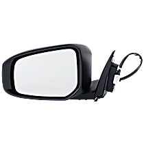 Driver Side Mirror, Power Adjust, Heated, Paintable, Manual Folding, In-housing Signal Light, No Blind Spot Feature, No Memory, No Puddle Light, No Auto-Dimming
