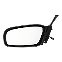 Driver Side Mirror, Manual Adjust, Non-Heated, Paintable, Non-Folding, No Signal Light, No Blind Spot Feature, No Memory, No Puddle Light, No Auto-Dimming, Convertible