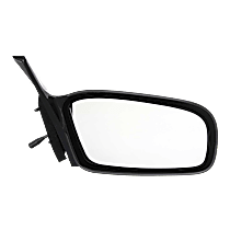Passenger Side Mirror, Manual Adjust, Non-Folding, Non-Heated, Paintable, No Signal Light, No Memory, No Puddle Light, No Auto-Dimming, No Blind Spot Feature