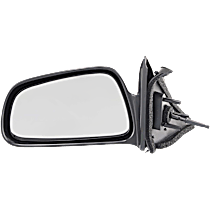 Driver Side Mirror, Manual Adjust, Non-Folding, Non-Heated, Paintable, Without Signal Light, Without memory, Without Puddle Light, Without Auto-Dimming, Without Blind Spot Feature