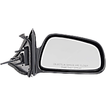 Passenger Side Mirror, Manual Adjust, Non-Folding, Non-Heated, Paintable, Without Signal Light, Without memory, Without Puddle Light, Without Auto-Dimming, Without Blind Spot Feature