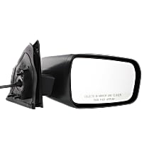 Passenger Side Mirror, Power, Non-Folding, Non-Heated, Textured Black, Without Signal Light, Without memory, Without Puddle Light, Without Auto-Dimming, Without Blind Spot Feature