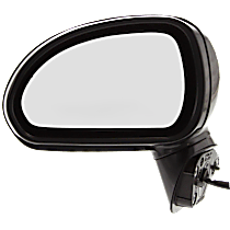 Driver Side Mirror, Power, Manual Folding, Heated, Paintable, No Signal Light, No Memory, No Puddle Light, No Auto-Dimming, No Blind Spot Feature