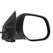 Passenger Side Mirror, Power Adjust, Heated, Paintable, Manual Folding, No Signal Light, No Blind Spot Feature, No Memory, No Puddle Light, No Auto-Dimming
