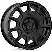 MR13957051715 Aluminum Black Wheel, 15 in. X 7 in., 5 x 4.5 Bolt Pattern