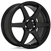 MR14377001740 Aluminum Black Wheel, 17 in. X 7 in., 5 x 4.25 in. / 5 x 4.5 in. Bolt Pattern