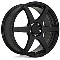 MR14377021740 Aluminum Black Wheel, 17 in. X 7 in., 5 x 4.5 in. Bolt Pattern