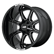 MO970780863B00 Aluminum Black Wheel, 17 in. X 8 in., 5 x 5.5 Bolt Pattern