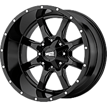 MO970790783A12US Aluminum Black Wheel, 17 in. X 9 in., 6 x 5.5 Bolt Pattern